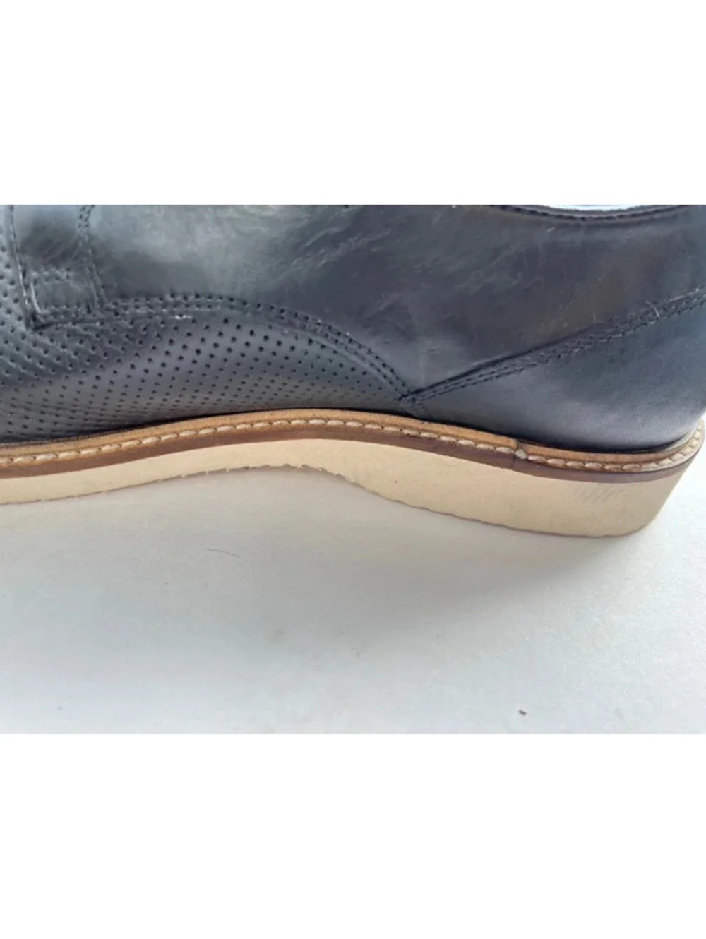 Steven Madden Mens Oxford Style Dress Shoes Lace Up Size 11 Black